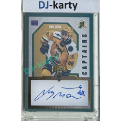 2024/25 Goal Cards Maxa liga 1. série #C-02 Erik Hrňa Captains Signature Expo Gold 1of3