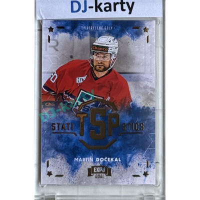 2024/25 Goal Cards Maxa liga 1. série #TOP-16 Martin Dočekal Statistic Expo Gold 1of3
