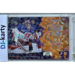 2024/25 Goal Cards Maxa liga 1. série #GT-14 Daniel Dolejš Goalie Team Parallel Expo Silver 1of4