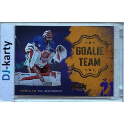 2024/25 Goal Cards Maxa liga 1. série #GT-13 Ondřej Bláha Goalie Team Expo Gold 1of3