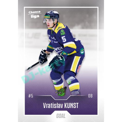 2022/23 Goal Cards Chance Liga 1. série #175 Vratislav Kunst