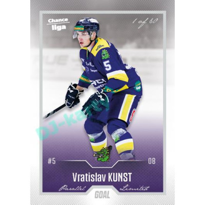 2022/23 Goal Cards Chance Liga 1. série #175 Vratislav Kunst Silver 1 of 60