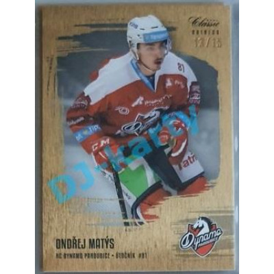 2019/20 OFS Ondřej Matýs #318 13/15 Gold Sand