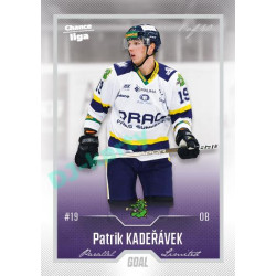 2022/23 Goal Cards Chance Liga 1. série #176 Patrik Kadeřávek Silver 1 of 60