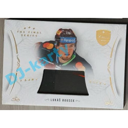 2021/22 OFS The Final Series Lukáš Rousek #STI-ROL Game Used Stick Gold PROMO