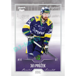 2022/23 Goal Cards Chance Liga 1. série #179 Jiří Průžek Silver 1 of 60