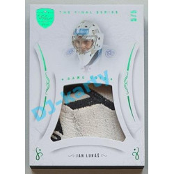 2021/22 OFS The Final Series Jan Lukáš #MEM-JS 5/5 Game Used Emerald