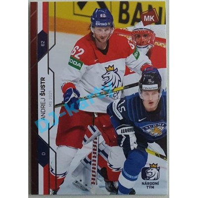 2021 MK reprezentace Andrej Šustr MS 2021 #59 21/25 Red