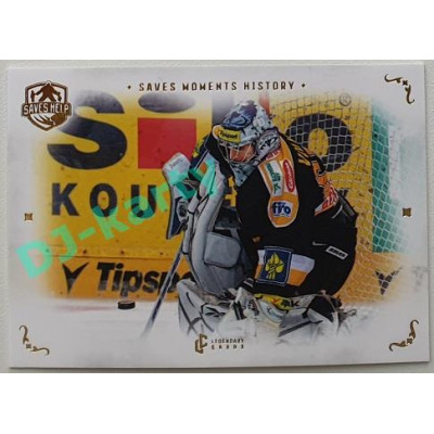 2021/22 Legendary Cards SAVES HELP MEMORABILIA SERIES #SMH-17 Martin Volke Saves Moments History Gold /155
