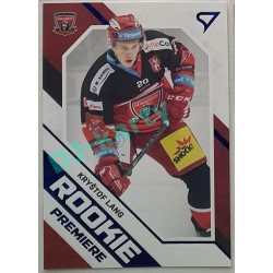 2021/22 Sportzoo TIPSPORT ELH 2. série #RP-17 Kryštof Lang Rookie Premiere xxx/149