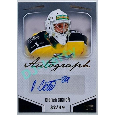 2022/23 Goal Cards Chance Liga 1. série #A-13 Oldřich Cichoň Autograph 32/49
