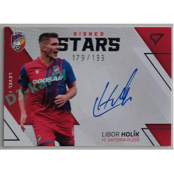 2022/23 Sportzoo Fortuna Liga 2. série #SL1-HO Libor Holík Signed Stars Level 1 xx/199