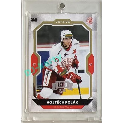 2023/24 Goal cards Chance Liga 2. série #341 Vojtěch Polák Expo Silver 1of7