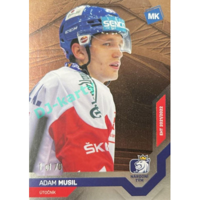 2021/22 MK reprezentace #017 Adam Musil EHT Bronze 1 of 70