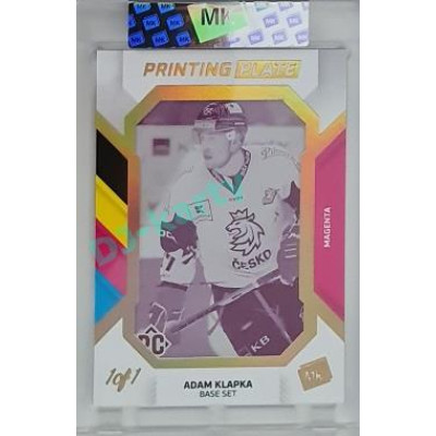 2023 MK The Gamers #PP-AK Adam Klapka 2022 Printing Plate 1/1 Magenta