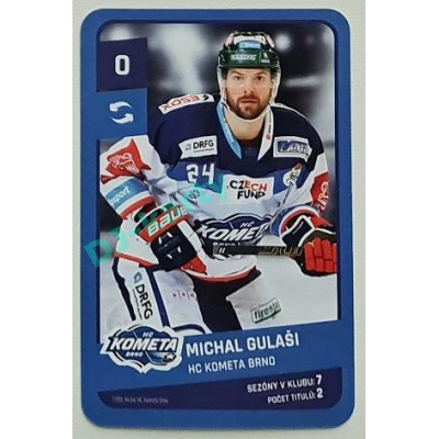 2023 Karetní hra Extraliga ALL STARS 1993-2023 Michal Gulaši