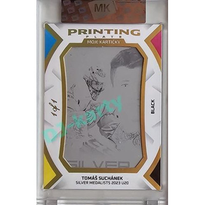 2023 MK The Gamers Extended #PP-TS Tomáš Suchánek Silver Medalists U20 Printing Plates 2023 Black 1of1