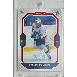 2023/24 Goal cards Chance Liga 2. série #351 Stanislav Vrhel Red Expo 1of1