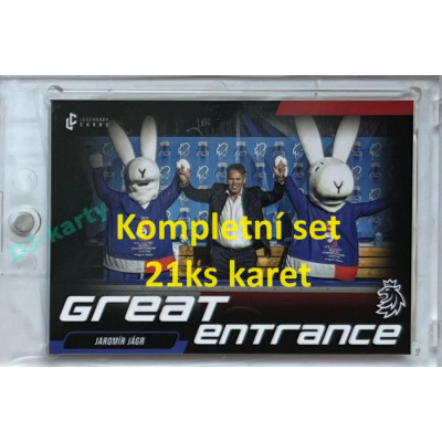 2024 LC Golden Prague Belongs to us Great Entrance kompletní set 21ks karet