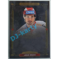 2021 OFS Kingdom of Lions Jakub Orsava #A16 Authentic Signature PROMO (bez podpisu)