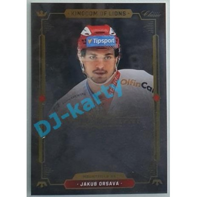 2021 OFS Kingdom of Lions Jakub Orsava #A16 Authentic Signature PROMO (bez podpisu)