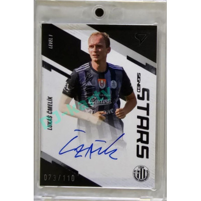 2023/24 Sportzoo Fortuna Liga 1. série #SL1-LC Lukáš Čmelík Signed Stars Level 1 xxx/110