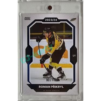 2023/24 Goal cards Chance Liga 2. série #363 Roman Přikryl Blue 10/10