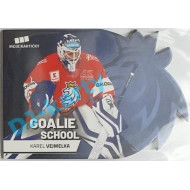 2020 MK reprezentace Karel Vejmelka #7 Goalie School Die-cut Blue Retail