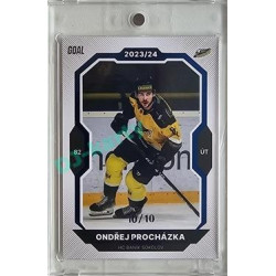 2023/24 Goal cards Chance Liga 2. série #364 Ondřej Procházka Blue 10/10