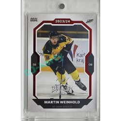 2023/24 Goal cards Chance Liga 2. série #360 Martin Weinhold Red Expo 1of1
