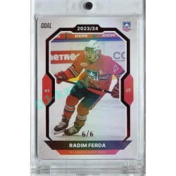 2023/24 Goal cards Chance Liga 1. série #041 Radim Ferda Red 6/6