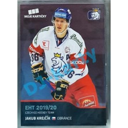 2020 MK reprezentace Jakub Krejčík EHT #18 Blue Promo