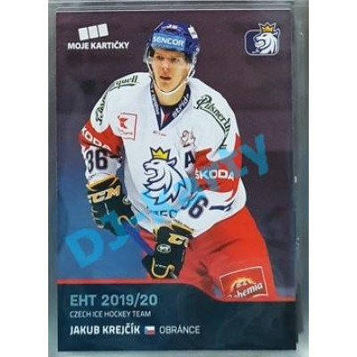 2020 MK reprezentace Jakub Krejčík EHT #18 Blue Promo