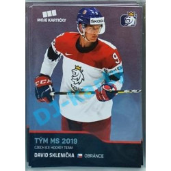 2020 MK reprezentace David Sklenička Tým MS 2019 #51 Blue Promo
