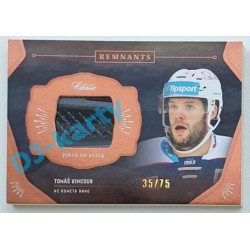 2020/21 OFS 1. série Tomáš Vincour #RPS-TVI 35/75 Game Used Remnants