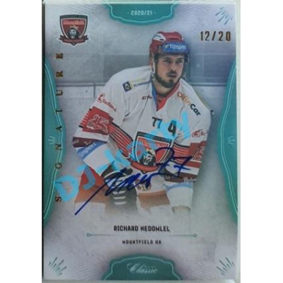 2020/21 OFS 2. série Richard Nedomlel #226 09/20 Rainbow Signature