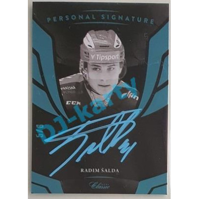 2020/21 OFS 1. série Radim Šalda #PS-RAŠA 5/6 Personal Signature Blue