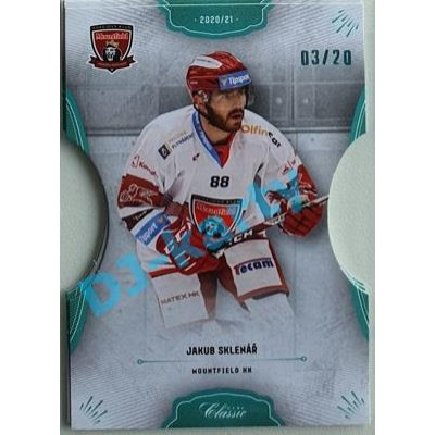 2020/21 OFS 2. série Jakub Sklenář #227 03/20 Blue Cut