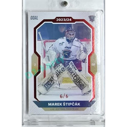 2023/24 Goal cards Chance Liga 1. série #043 Marek Štipčák Red 6/6