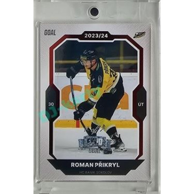 2023/24 Goal cards Chance Liga 2. série #363 Roman Přikryl Red Expo 1of1