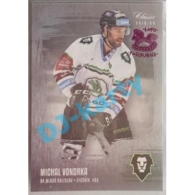 2019/20 OFS Michal Vondrka #130 x/2 Silver Rainbow Expo Pard.