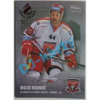 2019/20 OFS Mislav Rosandič #80 Silver Rainbow Expo Praha /10