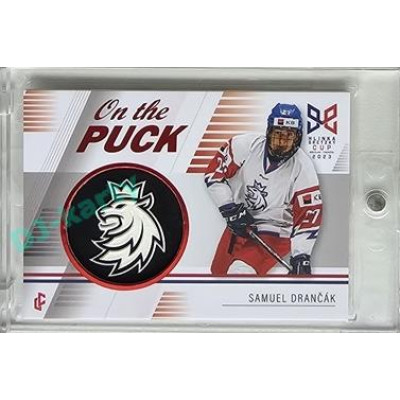 2023/24 Legendary Cards Hlinka Gretzky Cup Young Lions #P-11 Samuel Drančák On The Puck Red xx/29