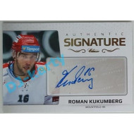2018/19 OFS Roman Kukumberg #AS-119 4/6 Authentic Signature Gold
