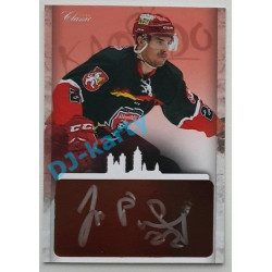 2017 OFS Mountfield Cup Jiří Šimánek #16 3/5 Signature Silver
