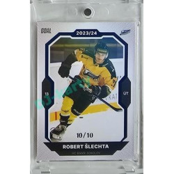 2023/24 Goal cards Chance Liga 2. série #368 Robert Šlechta Blue 10/10