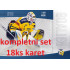 2022/23 Goal Cards Chance Liga 1. série Goalies - kompletní set 18ks