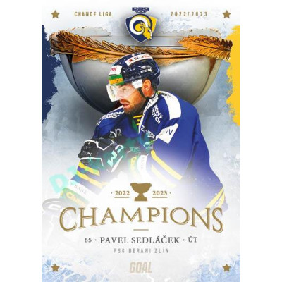 2023 Goal Cards Zlín Champions #17 Pavel Sedláček