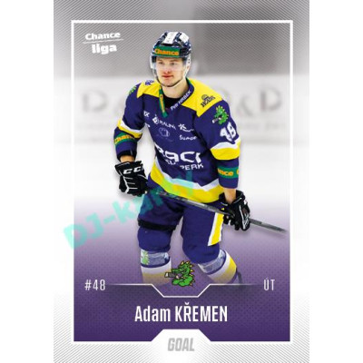2022/23 Goal Cards Chance Liga 1. série #180 Adam Křemen