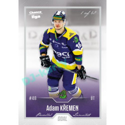 2022/23 Goal Cards Chance Liga 1. série #180 Adam Křemen Silver 1 of 60